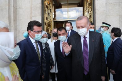 Cumhurbaşkanı Erdoğan, Gürkan Ve Çalık'ı Kabul Etti