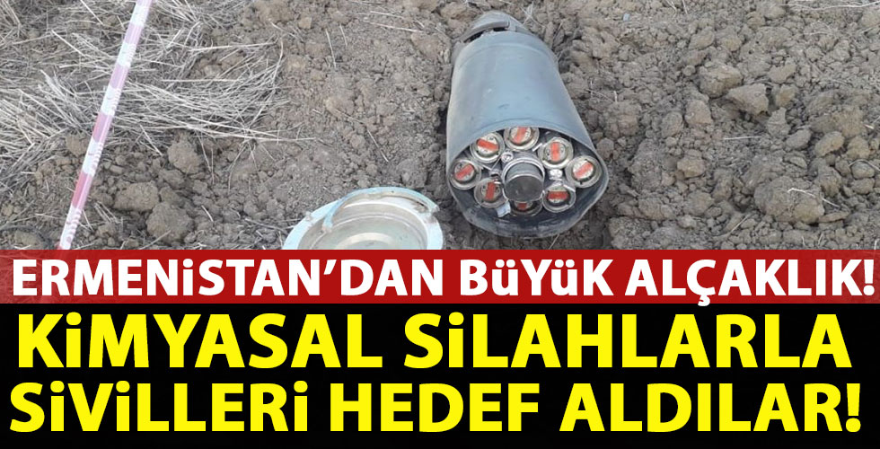 Ermenistan ordusu kimyasal silah kullanıyor!