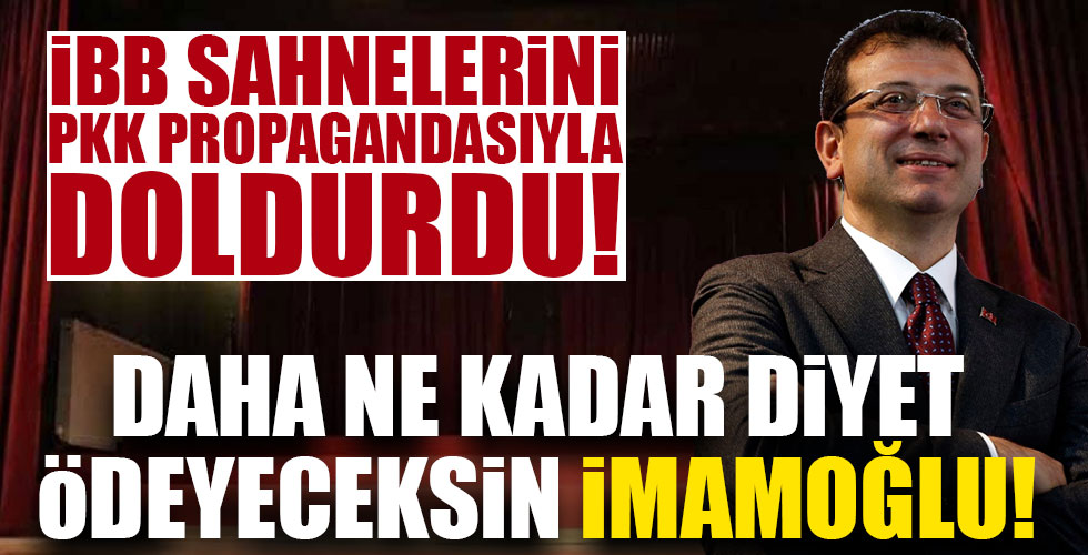Kirli ittifakı sahneye taşıdı!