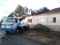 Yağıştan Zarar Gören Bergama'nın Mahallelerinde İnceleme Haberi
