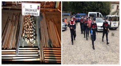 Yüksek Gerilim Hattındaki 6 Ton Galvanizi Çalmışlar Açıklaması 5 Şüpheli Gözaltında