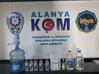 Alanya'da 2 Ayrı Restorana Sahte İçki Baskını