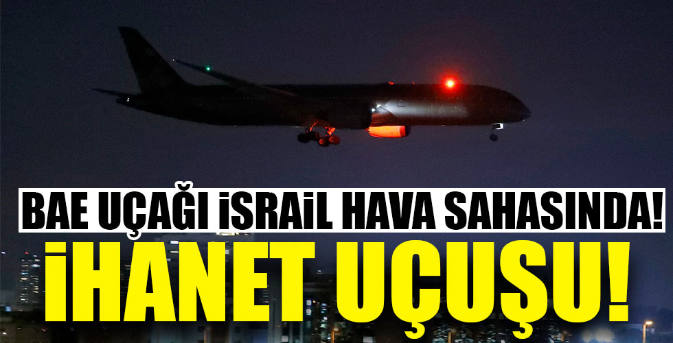 BEA uçağı İsrail hava sahasında!