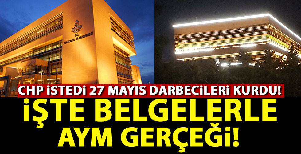 İşte belgelerle AYM'nin hikayesi!