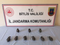 Bitlis'te Terör Örgütüne Ait 9 Adet El Bombası Ele Geçirildi Haberi