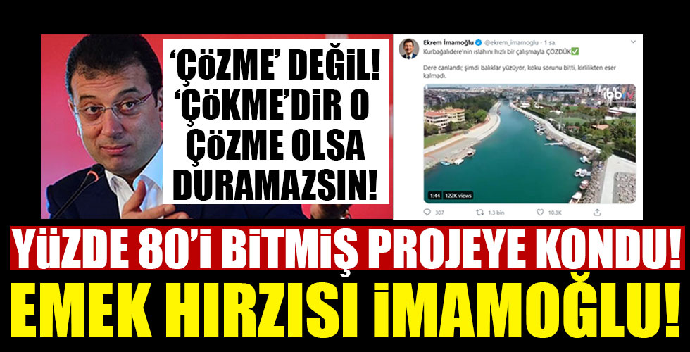 İmamoğlu bunu da çaldı!