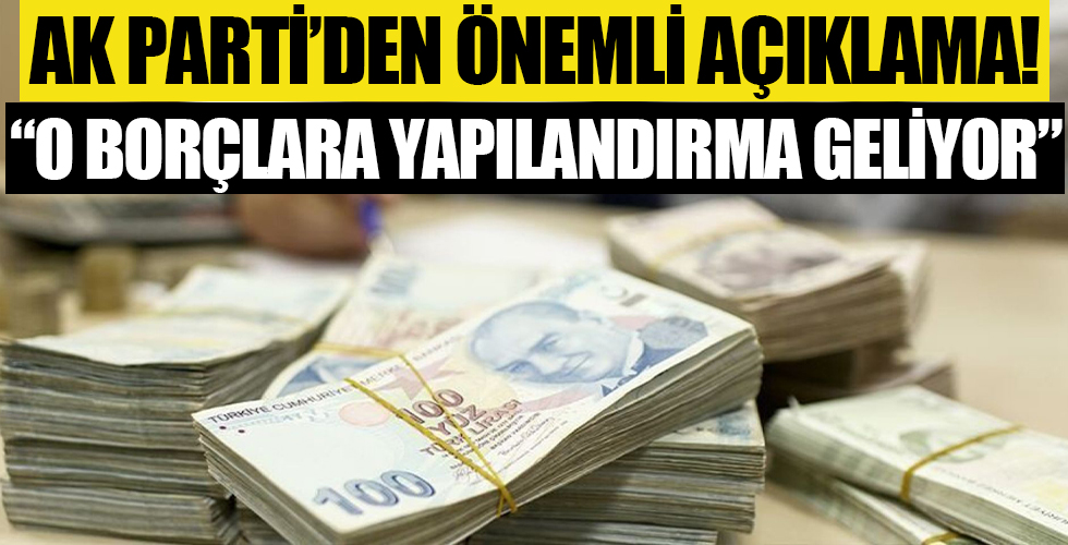 Vergi ve SGK borç yapılandırması geliyor