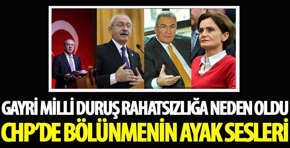 CHP’de bölünmenin ayak sesleri