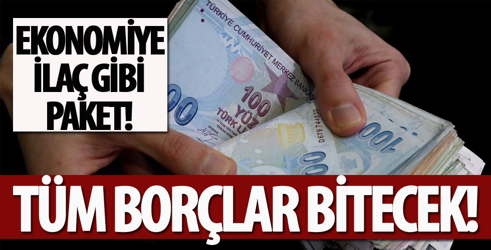 Ekonomiye ilaç gibi paket!