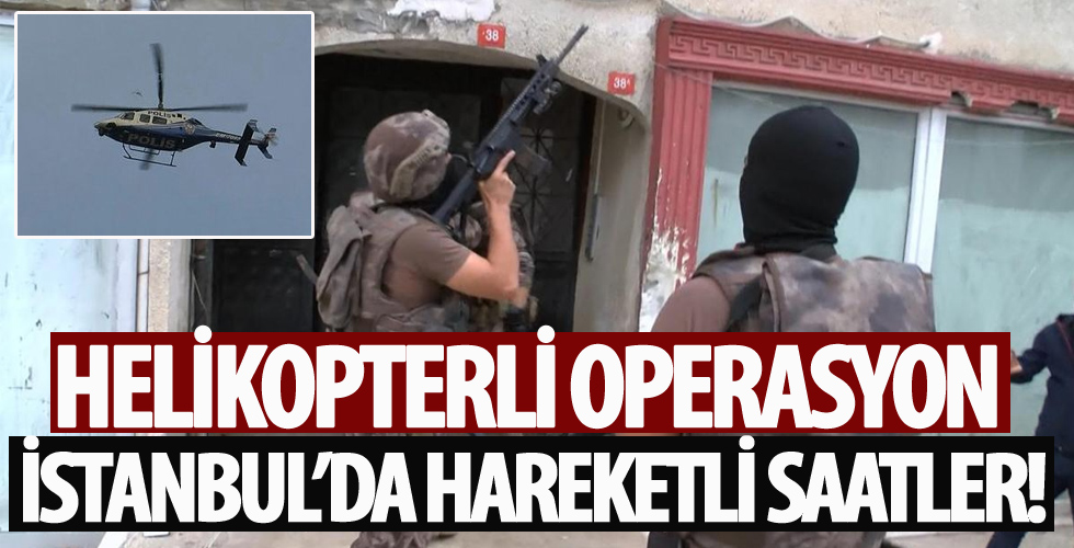 İstanbul Kartal'da uyuşturucu operasyonu!