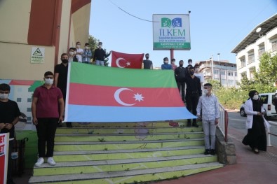 İLKEM'li Öğrencilerden Kardeş Ülke Azerbaycan'a Destek