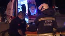 Konya'da İki Otomobil Çarpıştı Açıklaması 9 Yaralı