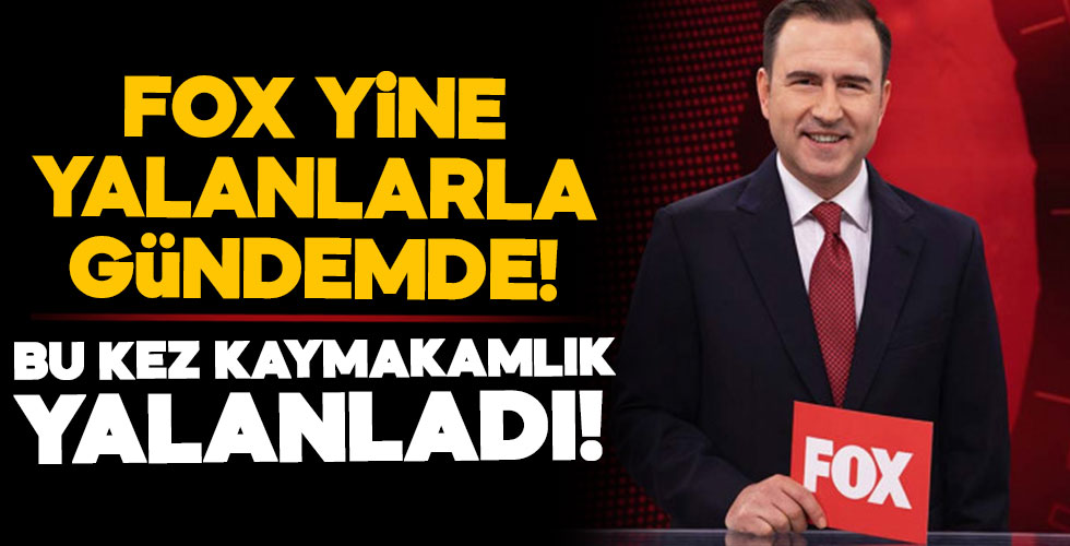 FOX Haber yine yalanlandı!