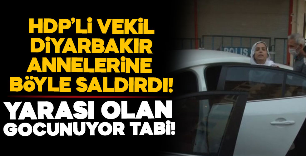 HDP'li vekilden Diyarbakır annelerine çirkin saldırı!