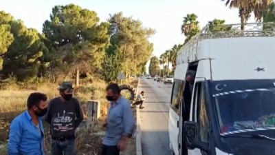 Adana'da 14 Yolcu Kapasiteli Minibüsten 28 Kişi Çıktı