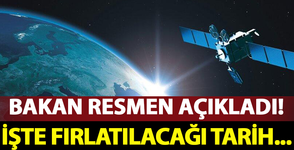 Bakan resmen açıkladı: Türksat 5A uydusu 30 Kasım'da fırlatılacak
