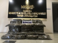 Bursa'da Yapılan Uyuşturucu Operasyonunda 31 Kilo Bonzai Ele Geçirildi