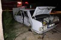 İşçi Servis Minibüsü İle Otomobil Çarpıştı Açıklaması 6 Yaralı