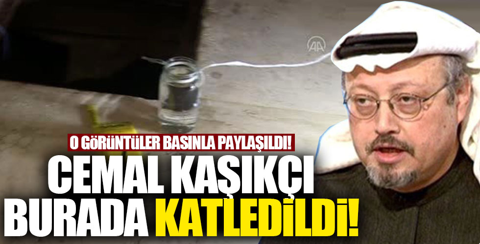 İşte Cemal Kaşıkçı'nın öldürüldüğü yer!