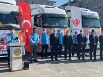 Kayseri İl Müftülüğü'nden Suriye'ye 5 Yardım Tırı Daha