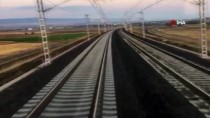 Yüksek Hızlı Tren Hattında Ray Oturtmak İçin Deneme Sürüşü Yapıldı Haberi