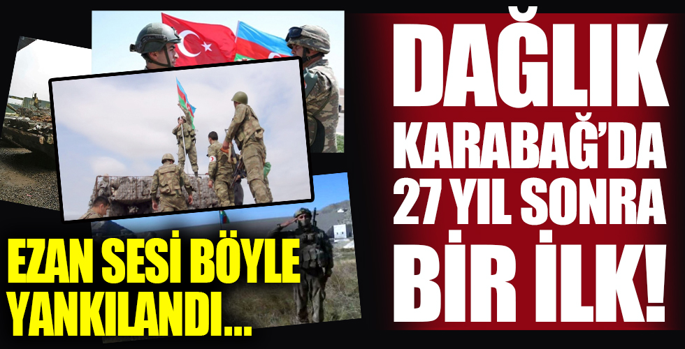 Ermeni işgalinden kurtarıldı!