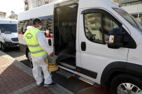 Manavgat'ta 350 Öğrenci Servisi Dezenfekte Edildi