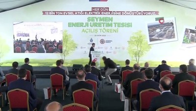 Silivri Seymen Çöp Gazı Enerji Üretim Tesisi 1. Etabı'nın Açılışı Gerçekleştirildi