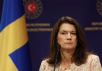 İSVEÇ - Terör destekçisi İsveç Dışişleri Bakanı Ann Linde ayağının tozuyla eli kanlı PKK’ya heyet yolladı