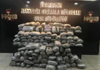 Çekici Üzerinde Bulunan Kepçenin Pistonlarından 159 Kilo Esrar Çıktı