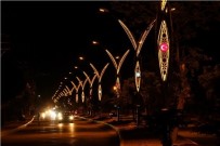 Erciş Belediyesi İki Caddenin Aydınlatma Sistemini Yeniledi