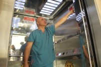 Asansörlerde Otomatik Dezenfektan Sistemi