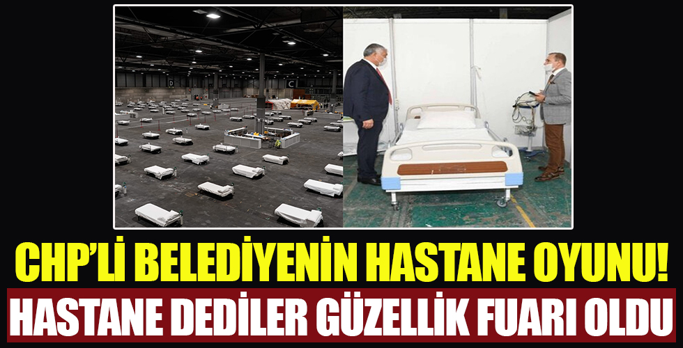 CHP’nin 'sahra hastanesi' yalanında büyük komedi