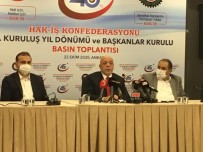 HAK-İŞ 45'İnci Kuruluş Yıl Dönümünü Kutluyor