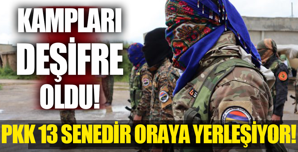 Kampları deşifre oldu! PKK 13 yıldır Karabağ'a yerleşiyor.