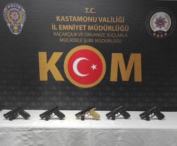 Kastamonu'da Silah Kaçakçılarına Operasyon Açıklaması 2 Tutuklu