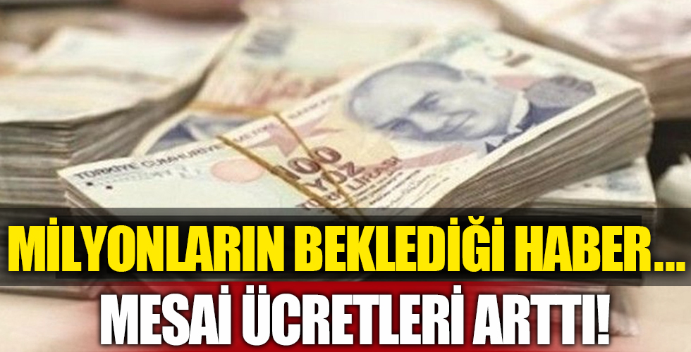 Milyonların beklediği haber!