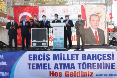 Erciş'te Millet Bahçesi'nin Temel Atma Töreni Gerçekleştirildi