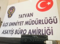 Tatvan'da Hırsızlık Açıklaması 1 Gözaltı