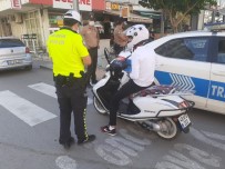 Dalaman'da Polisten Motosiklet Denetimi