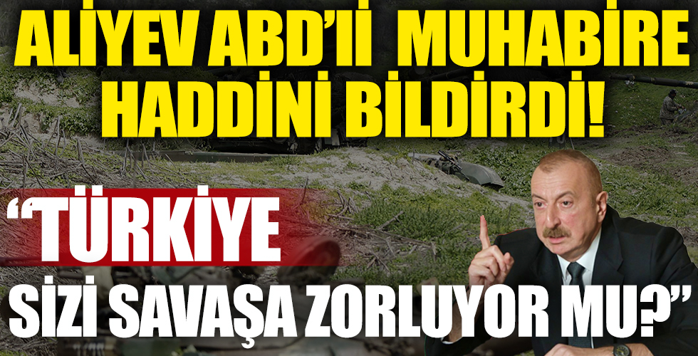 Aliyev: Türkiye’nin yanımızda olmasından gurur duyuyoruz!