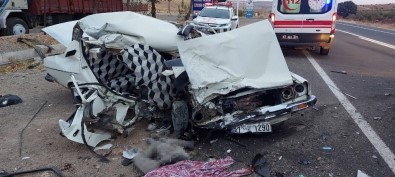 Şanlıurfa'da Trafik Kazası  Açıklaması 2 Ölü, 1 Yaralı