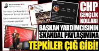 FENERBAHÇE - CHP Gençlik kolları başkan yardımcısına tepkiler çığ gibi!