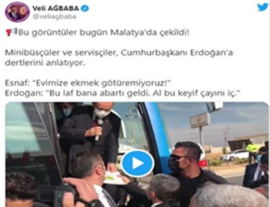 CHP'li Veli Ağbaba'dan kırpılmış video ile algı operasyonu!