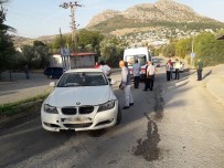 Kozan'da Trafik Kazası Açıklaması 1 Yaralı