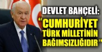 DEVLET BAHÇELİ - Devlet Bahçeli'den partisinin grup toplantısında önemli açıklamalar!