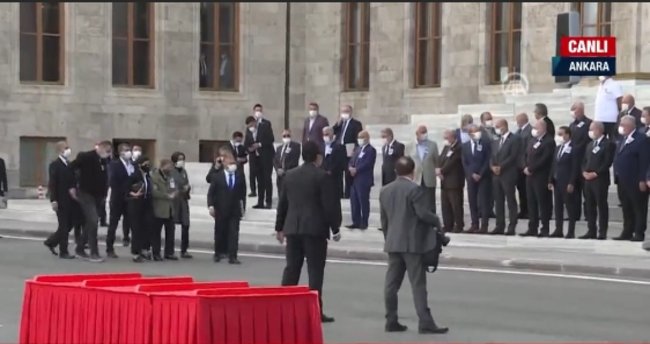 Eski Bakan Durmuş'a TBBM'de veda!