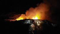Karabük'te Şehir Çöplüğünde Yangın Çıktı