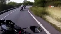 Kaza Sonrası Sürüklenen Motosikletinin Peşinden Koştu Haberi