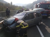 Ordu'da Otomobil Takla Attı Açıklaması 4 Yaralı